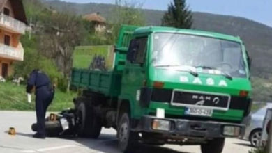 Photo of Sudar motocikla i kamiona u Goradžu prošao bez povrijeđenih