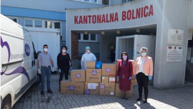 Photo of Violetina donacija zaštitne opreme stigla u JZU bolnicu Goražde