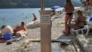Photo of U Neumu tuširanje na plaži pola marke!