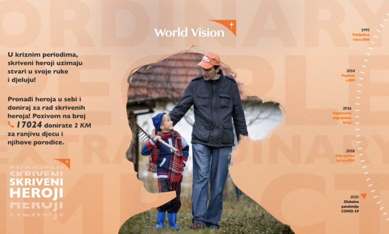 Photo of Oslobodi heroja u sebi i pridruži se pokretu za pomoć najranjivijoj djeci i njihovim porodicama u BiH