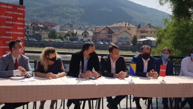 Photo of Nikšić, Konaković i Kojović u Goraždu podržali Imamovića za gradonačelnika