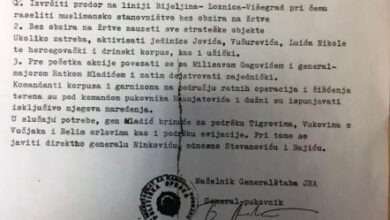 Photo of Lažni dokument kao „dokaz“ o agresiji Srbije na BiH Navodni dokument iz marta 1992. godine