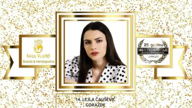 Photo of Lejla Čaušević  jedina finalistica iz Goražda na                  25. Jubilarnom izboru Miss Federacije BiH 2020