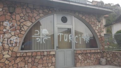 Photo of U Pljevljima nema mira: Uvredljivi grafiti na kućama Bošnjaka i na cesti