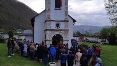 Photo of Služena jutarnja liturgija u pravoslavnoj kapeli u Goraždu i hramu Svetog Georgija u Donjoj Sopotnici