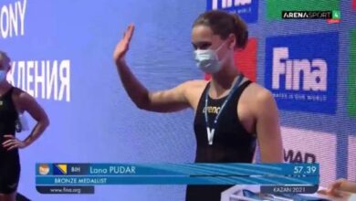 Photo of Lana Pudar osvojila bronzu na Svjetskom kupu u Kazanju!