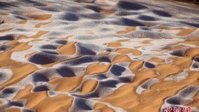 Photo of Prizor koji se viđa svakih 10 godina: Pao snijeg u Sahari