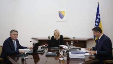 Photo of Predsjedništvo BiH danas glasa o imenovanju predsjedavajuće Vijeća ministara