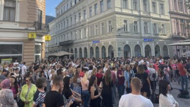 Photo of Veliki broj građana Sarajeva na protestima protiv nasilja nad ženama