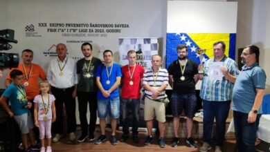 Photo of TRIDESETO EKIPNO PRVENSTVO ŠAHOVSKOG SAVEZA FEDERACIJE BIH ODRŽANO U GORAŽDU