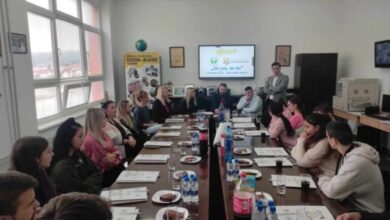 Photo of Srednjoškolci iz Beograda u posjeti SSŠ „Džemal Bijedić“