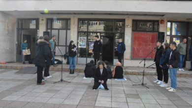 Photo of U okviru kampanje 16 dana aktivizma mladi Goražda performansom poručili “Budi ruka spasa jer šutnja nije zlato”