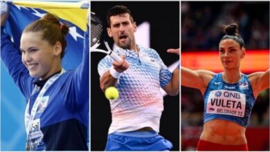 Photo of Sportsku 2023. godinu u regionu obilježili Pudar, Đoković i Španović