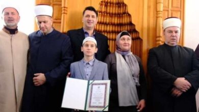 Photo of Dvanaestogodišnji Ahmed Halilagić postao jedan od dvojice najmlađih hafiza u BiH