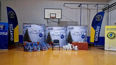 Photo of Novogodišnji paketići za 147 polaznika škola MRK I ŽRK Goražde