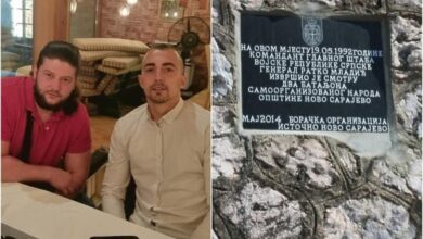 Photo of Građani za 24 sata skupili novac da se plati kazna Sarajlijama koji su uništili ploču zločincu Mladiću