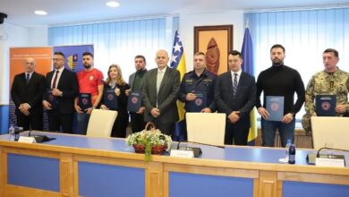 Photo of Na svečanoj sjednici štaba CZ BPK Goražde dodjeljena priznanja