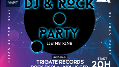 Photo of Koncert za Dan Mladih Goražda: Rock Škola Goražde i DJ Kolektiv Trigate Records na binu Ljetnog Kina CZK Goražde!