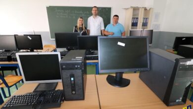 Photo of MSŠ „Enver Pozderović“ u Goraždu isporučena vrijedna informatička oprema