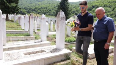 Photo of Obilježena godišnjica pogibije Meha Drljevića-Deda i saboraca, počeo malonogometni turnir njima u čas