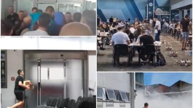 Photo of Haos u Novom Sadu zbog izbora, sukob pristalica vlasti i opozicije