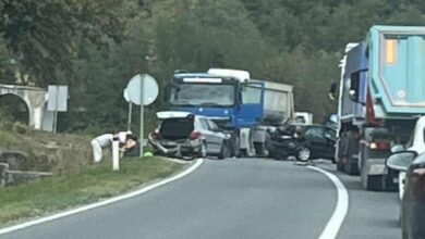 Photo of Teška nesreća kod Žepča: Pet vozila učestvovalo, sedam povrijeđenih