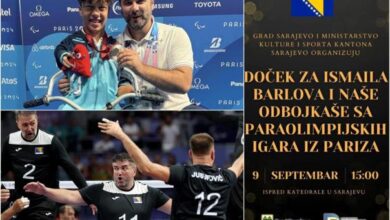 Photo of Danas javni doček za reprezentaciju BiH u sjedećoj odbojci i Ismaila Barlova