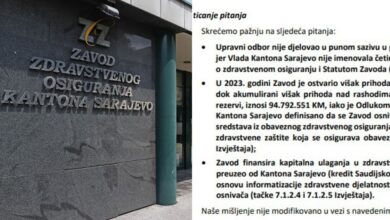 Photo of Dok se građani liječe putem SMS poruka: Za koga Zavod čuva 94 miliona KM