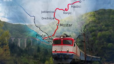 Photo of Pruga Sarajevo – Ploče je žila kucavica bh. privrede: 400.000 tona robe u luci čeka transport za BiH