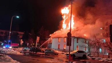 Photo of Izgorjela Hadži Pašina džamija u Brčkom, požar izbio dva sata iza ponoći