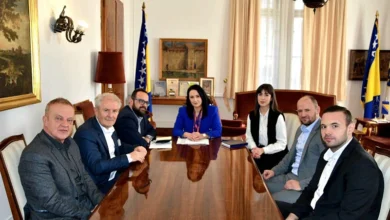 Photo of Obuća, Zukić i Vujović razgovarali s Lendom: Izmjena Zakona o budžetima FBiH narušava balans vlasti