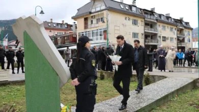 Photo of Ernest Imamović na obilježavanju Dana nezavisnosti BiH u Goraždu: Država je konstanta, svi smo prolazni