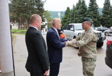 Photo of Komandant NATO štaba Sarajevo u posjeti Bosansko-podrinjskom kantonu Goražde