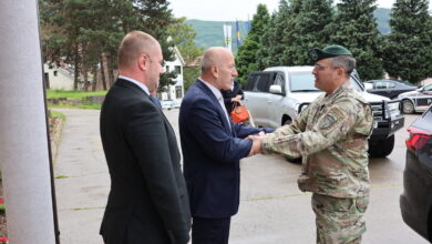 Photo of Komandant NATO štaba Sarajevo u posjeti Bosansko-podrinjskom kantonu Goražde