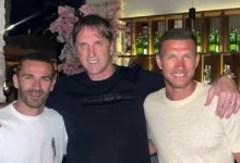 Photo of Džeko nakon potpisa za Fiorentinu stigao u Split, družio se s ikonom Hajduka