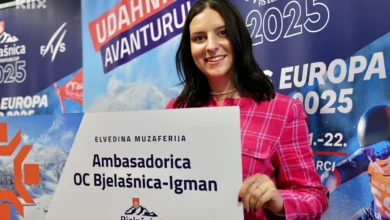 Photo of Elvedina Muzaferija nova ambasadorica Olimpijskog centra Bjelašnica-Igman