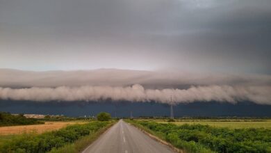 Photo of “Shelf oblak”: Neobična vremenska pojava na bh. granici, često najavljuje superćelijsku oluju