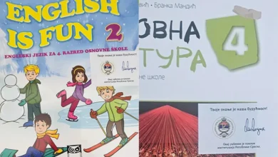 Photo of Besplatni udžbenici za učenike u Republici Srpskoj na sebi imaju naljepnicu s Dodikovim potpisom