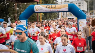 Photo of Zlatni krug: Ljudi iz cijele BiH u Visokom trčali i šetali za djecu oboljelu od raka