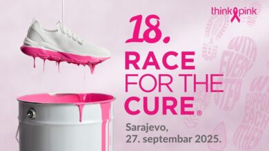 Photo of Sarajevo domaćin 18. izdanja Race for the Cure: Hiljade građana ujedinjeni u borbi protiv raka dojke