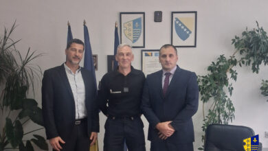 Photo of Radna posjeta visokog dužnosnika EUFOR-a Upravi policije MUP-a BPK Goražde