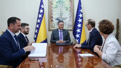 Photo of Bećirović razgovarao s ambasadorom Austrije u BiH Georgom Diwaldom: Odnosi dobri i izrazito prijateljski