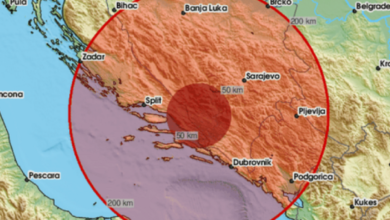 Photo of Hercegovinu noćas pogodio potres s epicentrom kod Gruda