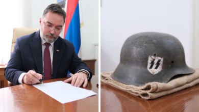 Photo of Skandal: Košarac poslao Schmidtu šljem nacističke vojske!