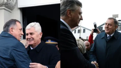 Photo of Plenkovića u Banjoj Luci dočekali zvaničnici RS-a i Dodik: Posebno srdačan susret sa Čovićem