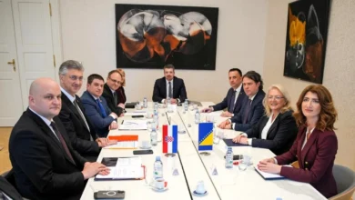 Photo of Delegacija Vlade FBiH na sastanku s Plenkovićem u Zagrebu, razgovarali su i o Južnoj interkonekciji