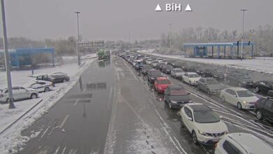 Photo of Nove gužve na granici sa Hrvatskom, čeka se preko sat i po