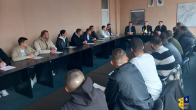 Photo of Ministar Edin Vranj i komesar Damir Bogunić upriličili prijem za nove polaznike policijske obuke