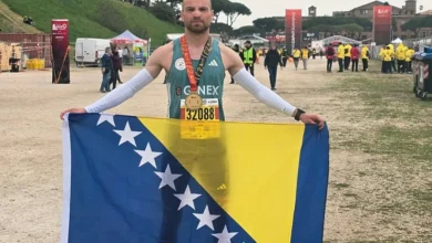 Photo of Emir Hastor zauzeo 17. mjesto na Rimskom maratonu, bio je treći najbrži Evropljanin