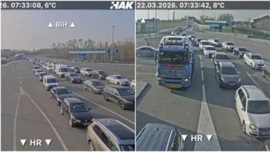 Photo of Nakon praznika: Kilometarske kolone na graničnim prijelazima na sjeveru BiH